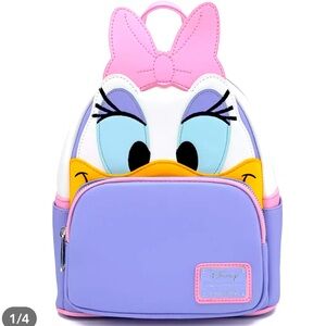 Daisy Duck Loungefly backpack & wallet